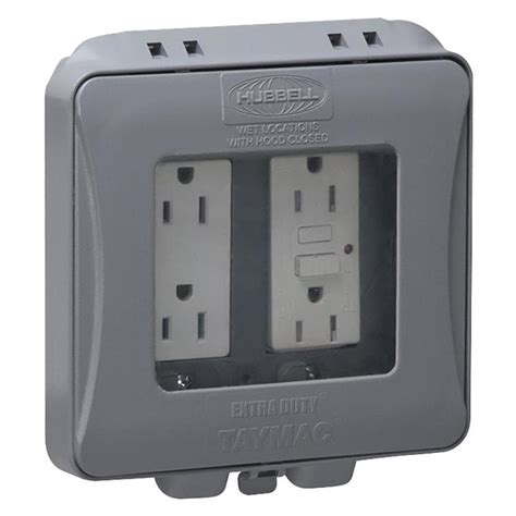 1 gang electrical box cover|outdoor 2 gang outlet cover.